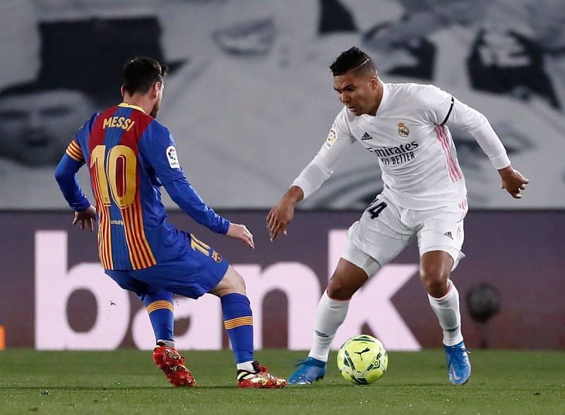 Casemiro contributed 10 goals in La Liga